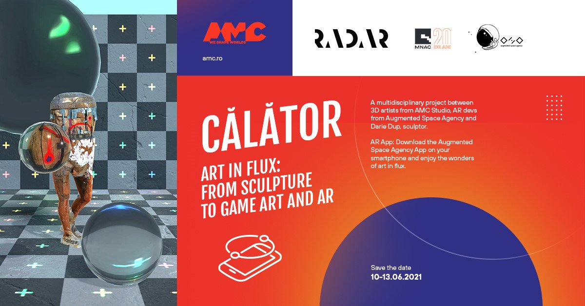 AMC Studio for RADAR: “Călător”, from sculpture to game art and AR